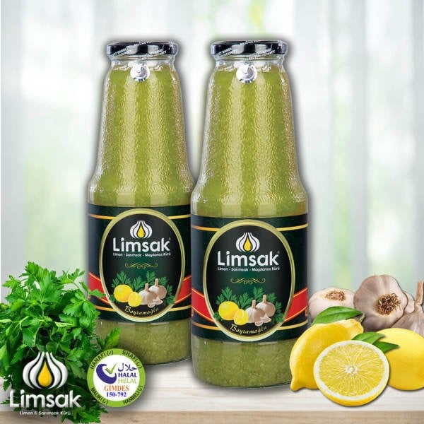 Maydanoz Limon Sarımsak Kürü 2lt Cam Şişe