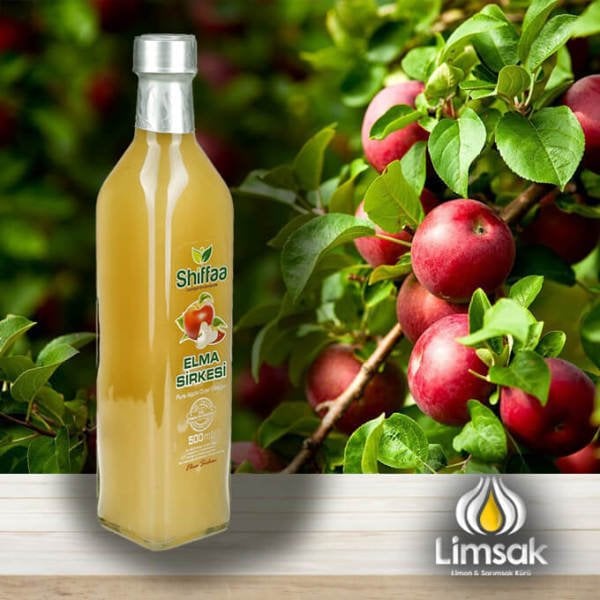 Elma Sirkesi 500ml Cam Şişe