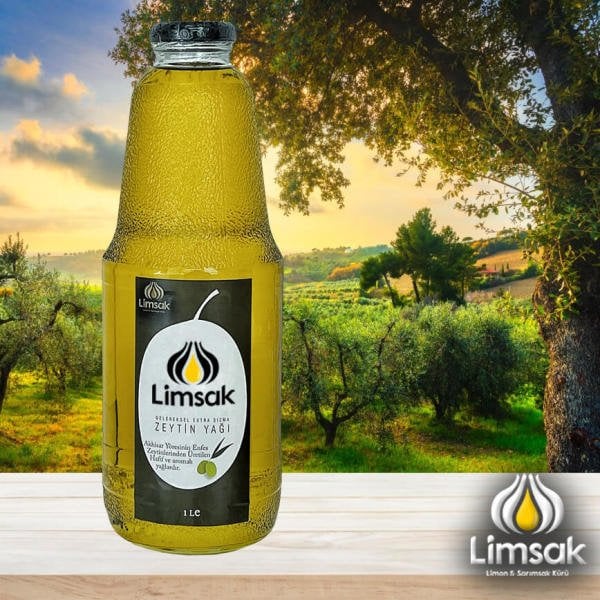 Zeytinyağı Sızma 1 lt Cam Şişe