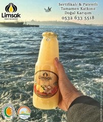 Limon Sarımsak Kürü 1lt Cam Şişe