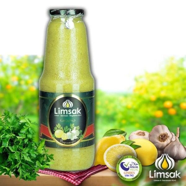 Maydanoz Limon Sarımsak Kürü 1lt Cam Şişe