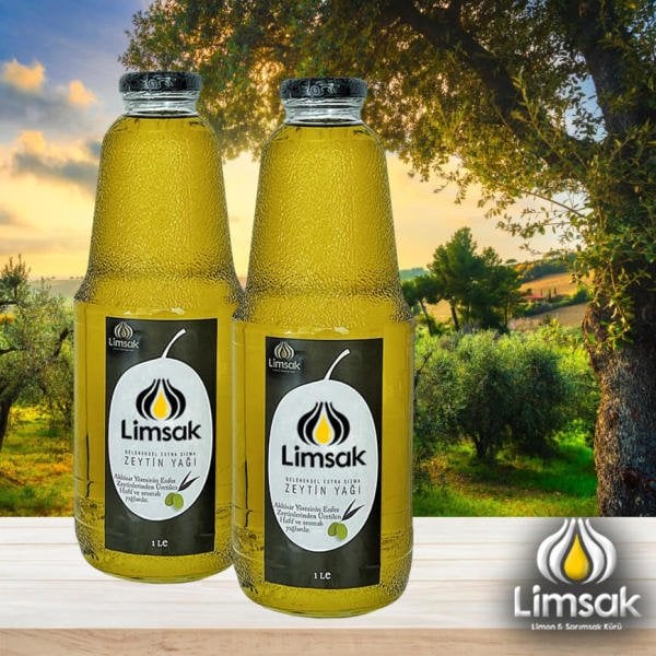 Zeytinyağı Sızma 2x1 lt Cam Şişe