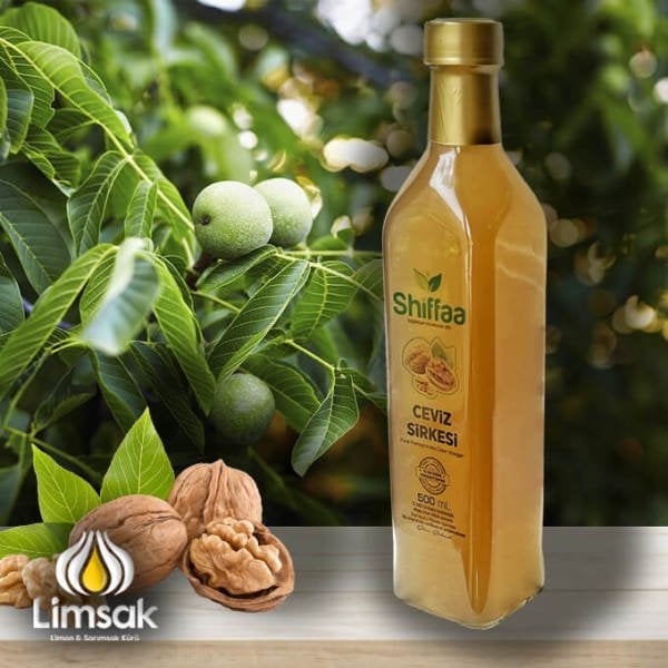 Ceviz Sirkesi 500ml Cam Şişe