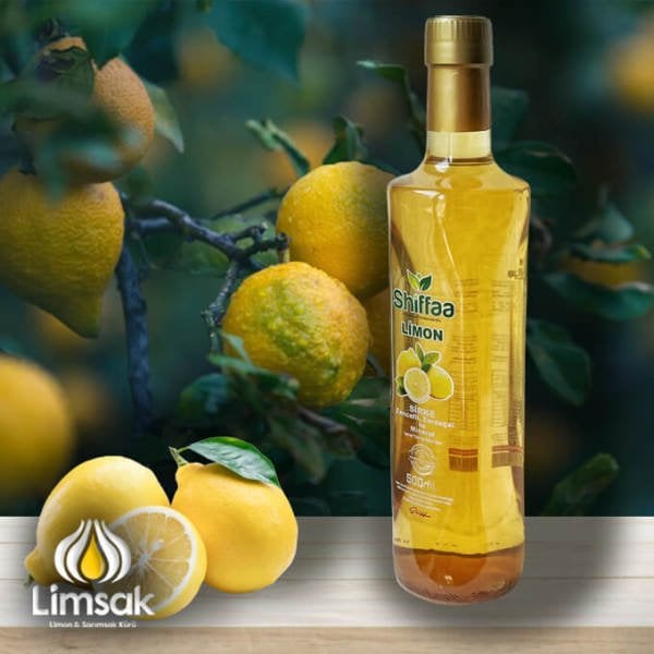 Limon Sirkesi 500ml Cam Şişe